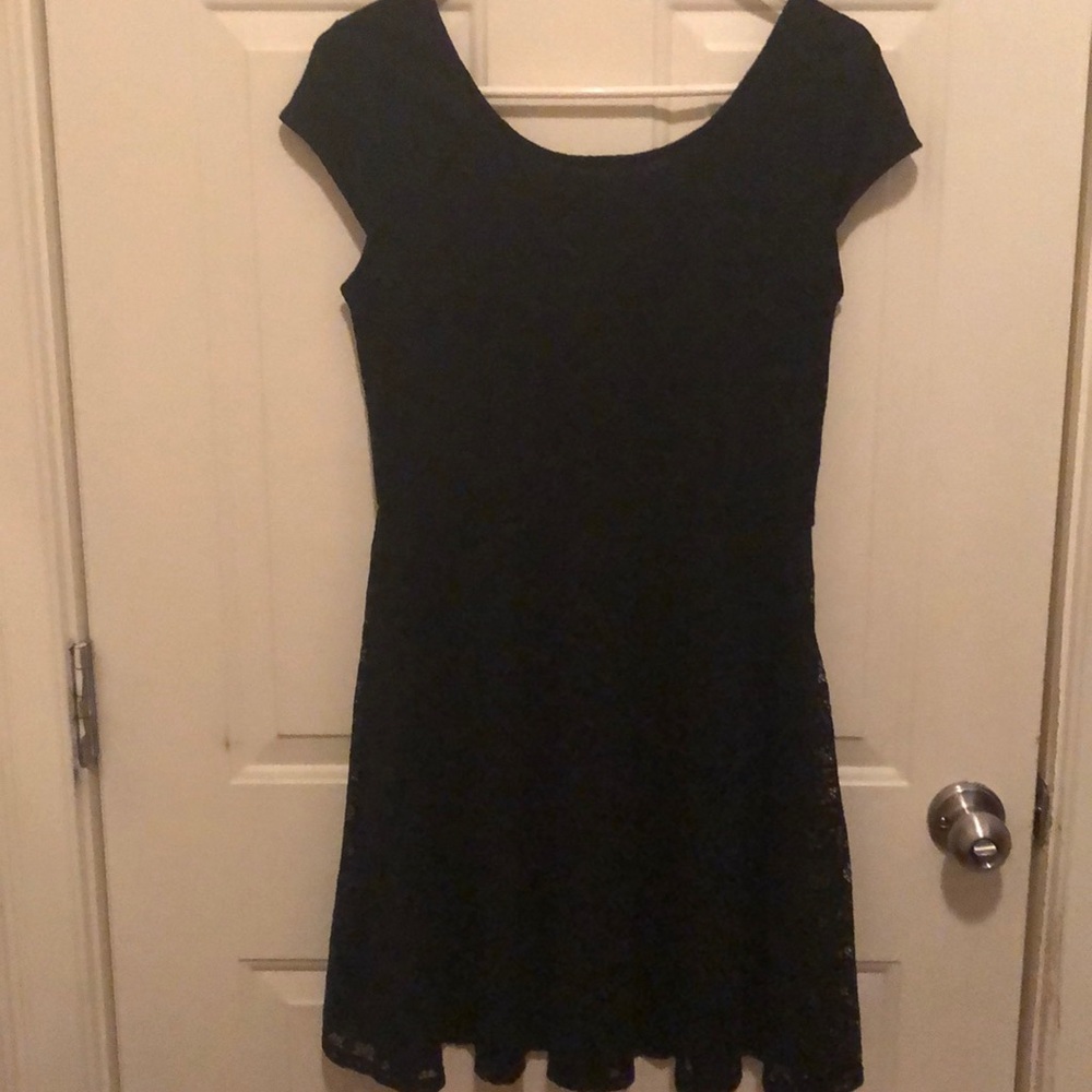 Cute black lace dress